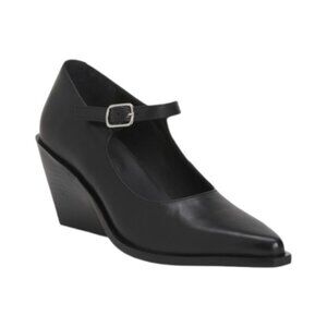 SEYCHELLES Leather Sparks Point Toe Wedges